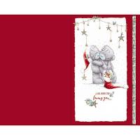 Darling Husband Handmade Me to You Bear Christmas Card Extra Image 1 Preview